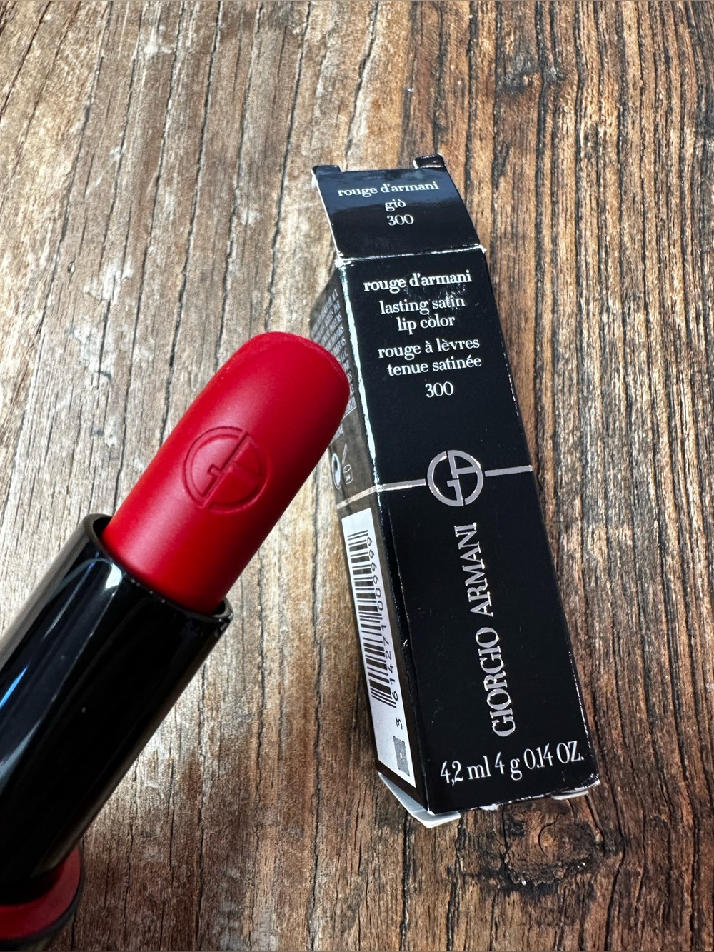 Giorgio Armani Rouge D'Armani Lip Color 300 in Black Packaging - Picture 1 of 6